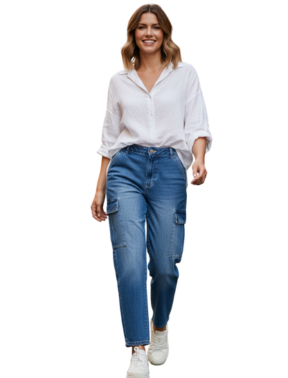 Široké rifle Sinsay vel. 38