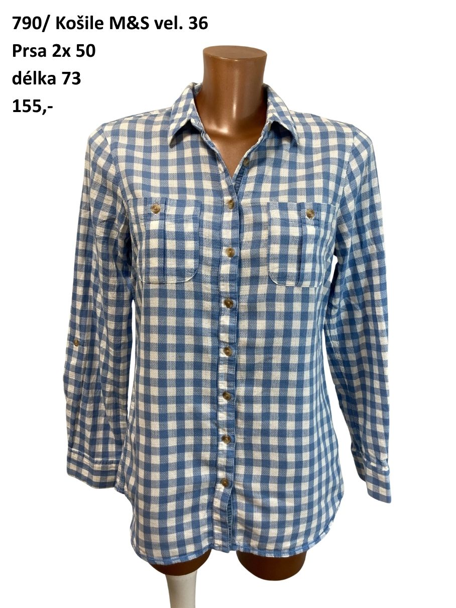 Košile M&S vel. 36 |second hand|