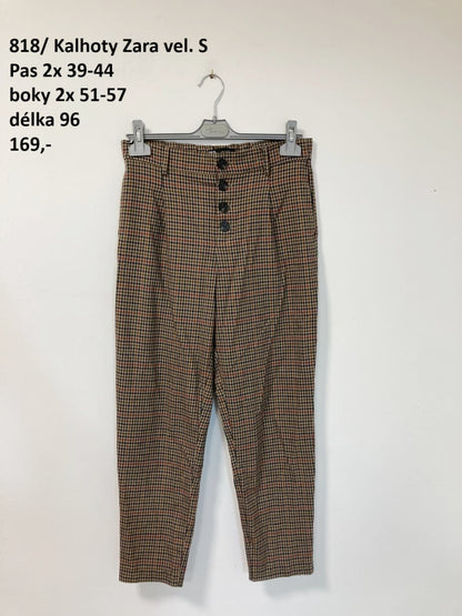 Kalhoty Zara vel. S |second hand|