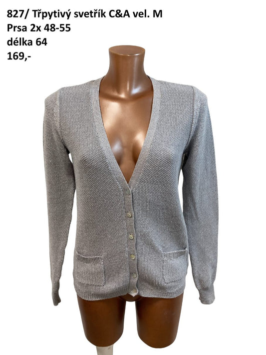 Třpytivý svetřík C&A vel. M |second hand|