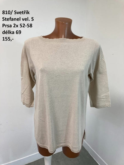 Svetřík Stefanel vel. S |second hand|