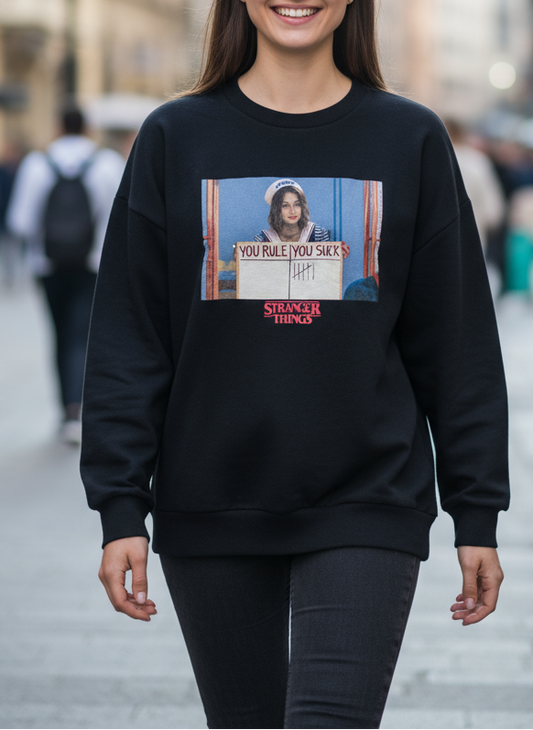 Mikina Stranger Things vel. S |second hand|