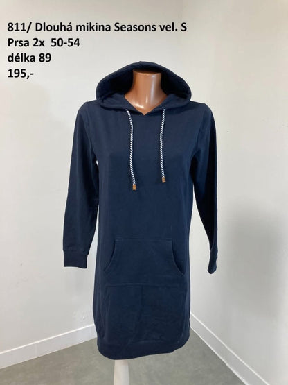 Dlouhá mikina Seasons vel. S |second hand|