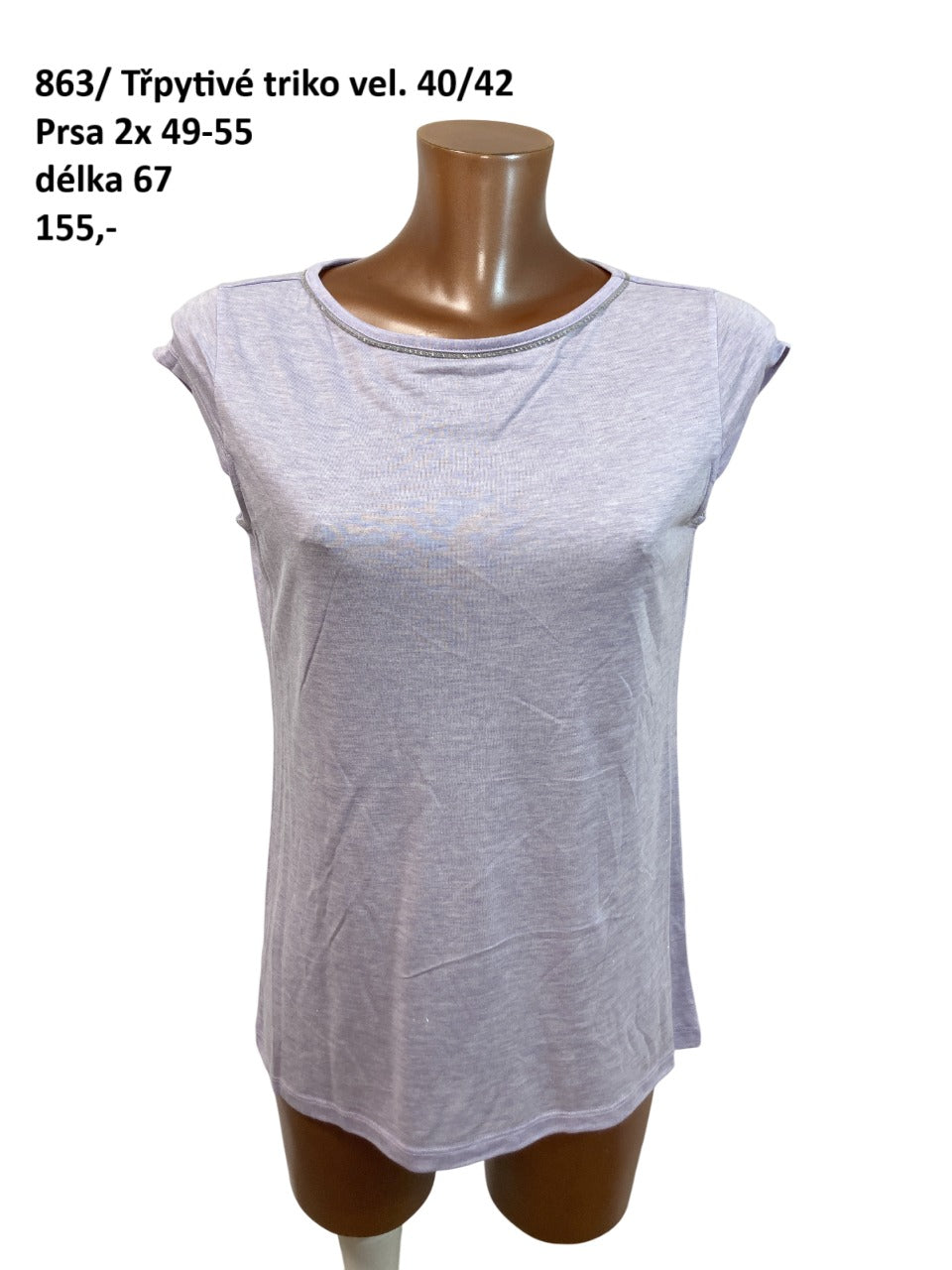 Třpytivé triko vel. 40/42