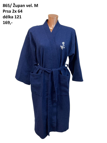 Vaflový župan vel. M