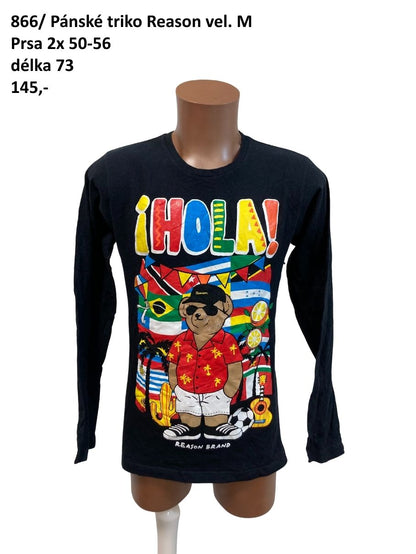 Pánské triko Reason vel. M