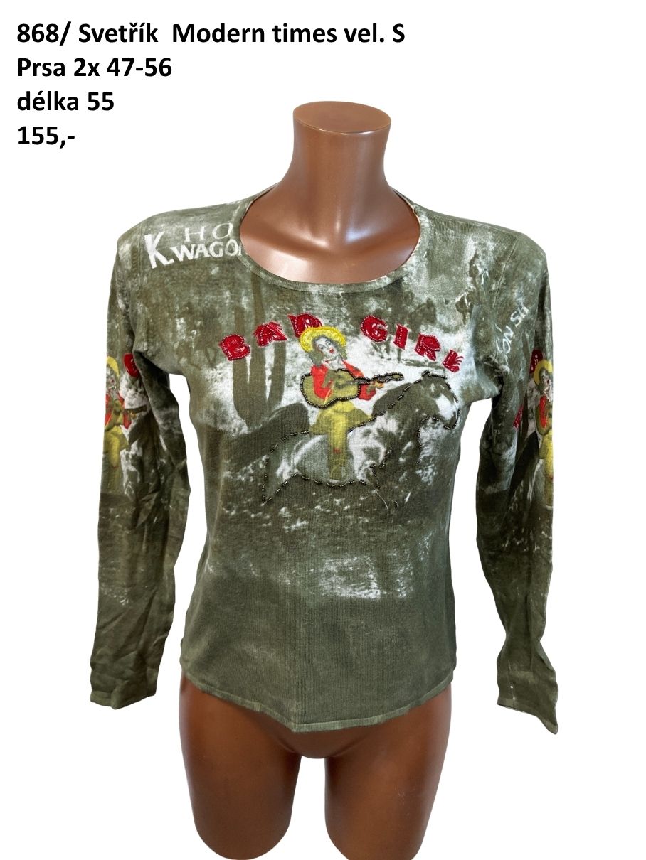 Svetřík Modern Times vel. S