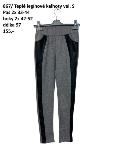 Zateplené legíny vel. S