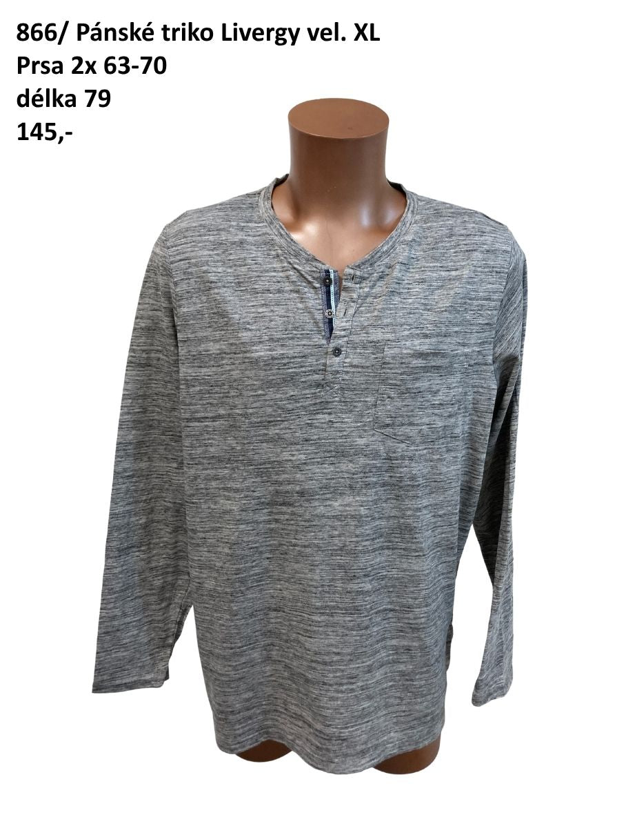 Pánské triko Livergy vel. XL