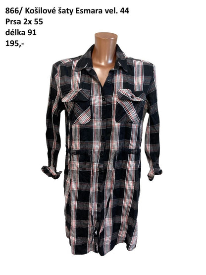 Košilové šaty Esmara vel. 44