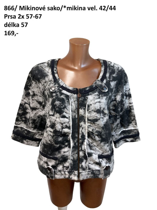 Mikinové sako/mikina vel. 42/44