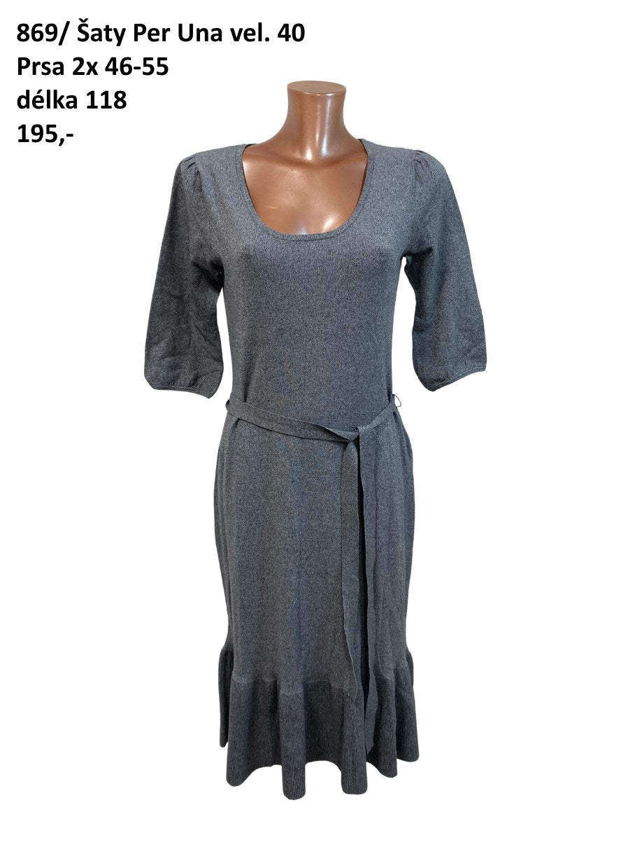 Svetříkové šaty M&S vel. 40