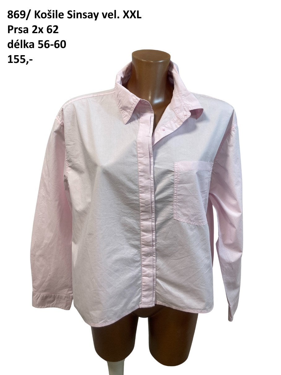 Košile Sinsay vel. XXL