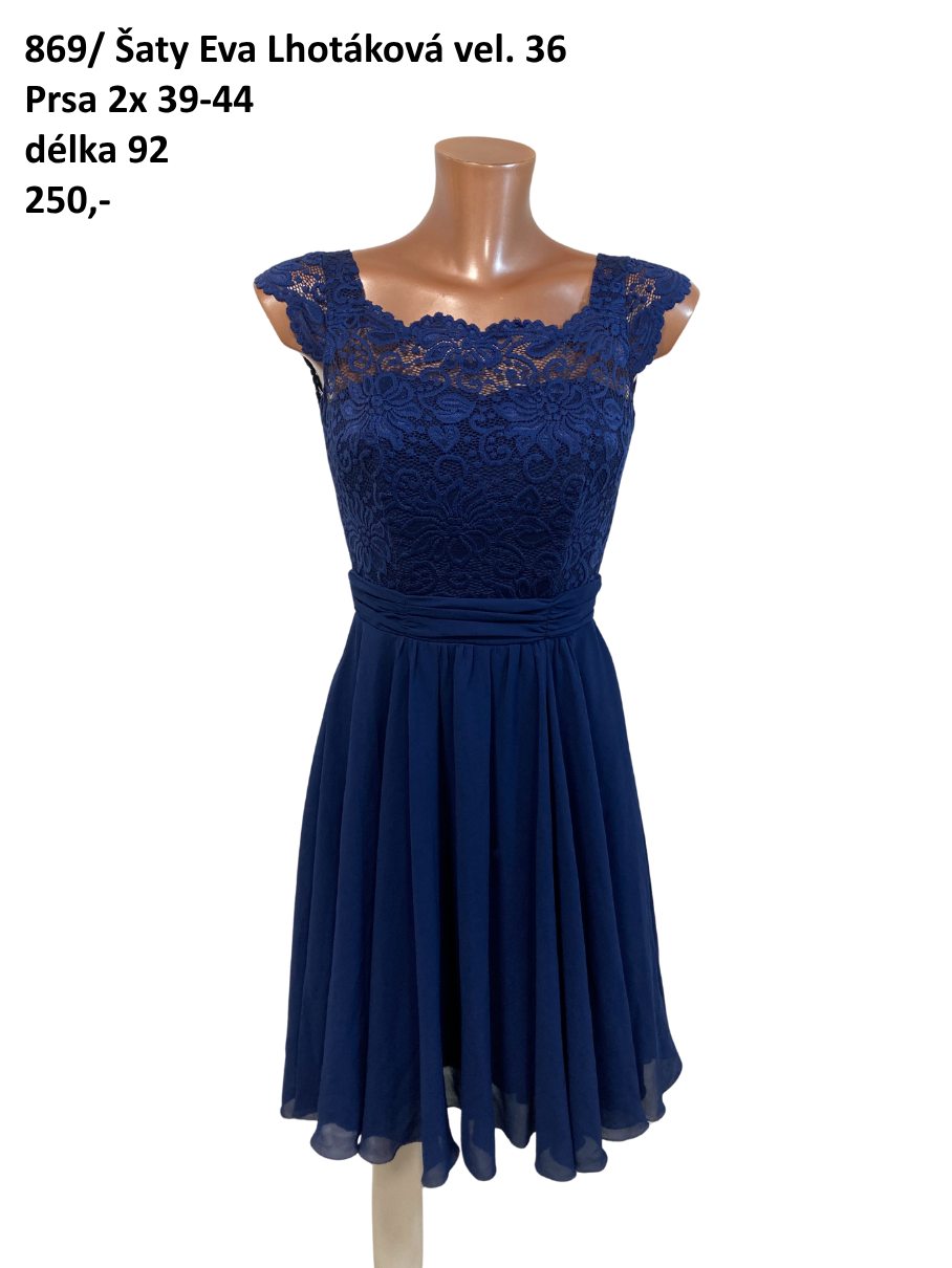 Šaty Eva Lhotáková vel. 36