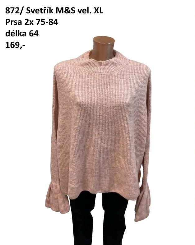 Svetřík M&S vel. XL -48/50