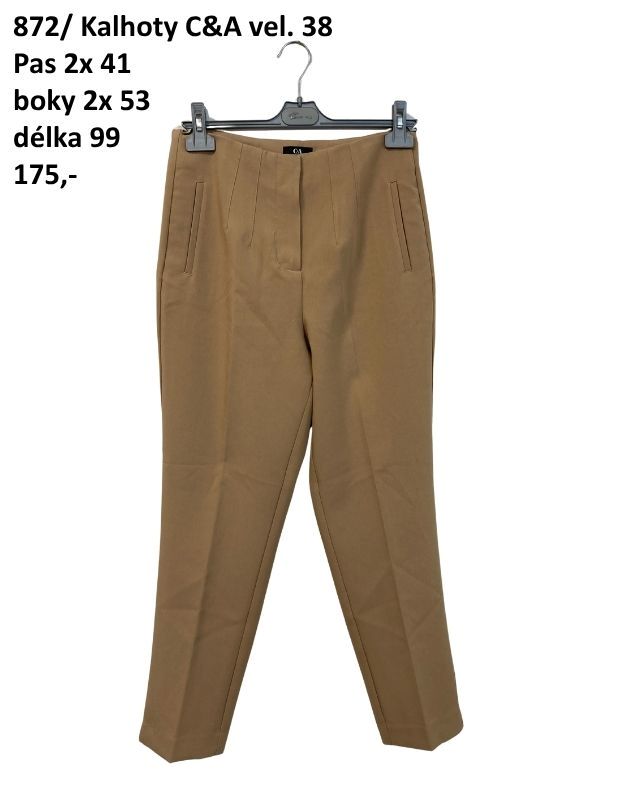 Kalhoty C&A vel. 38