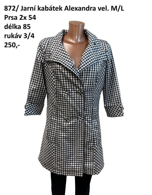 Jarní kabátek Alexandra vel. M/L