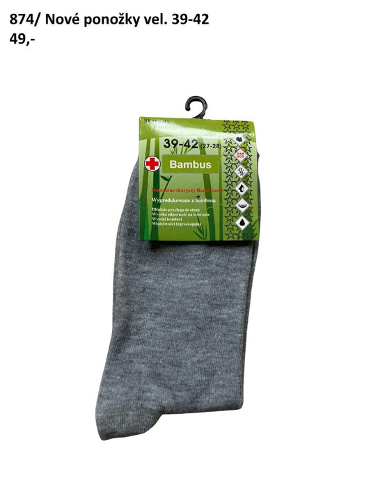 Nové ponožky vel.39-42