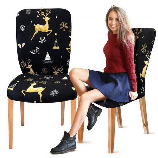 Vánoční potah na židli