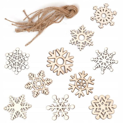 Dřevěné vánoční ozdoby