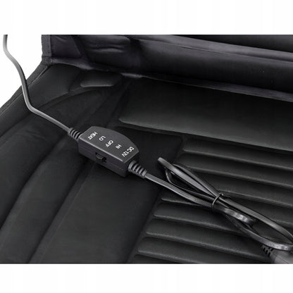 VYHŘÍVACÍ PODLOŽKA DO AUTA NA SEDADLO 12V S OVLADAČEM