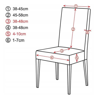 Vánoční potah na židli