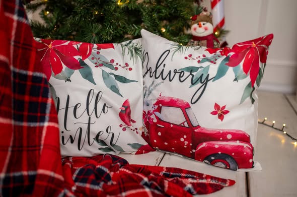 SADA VÁNOČNÍCH POVLAKŮ