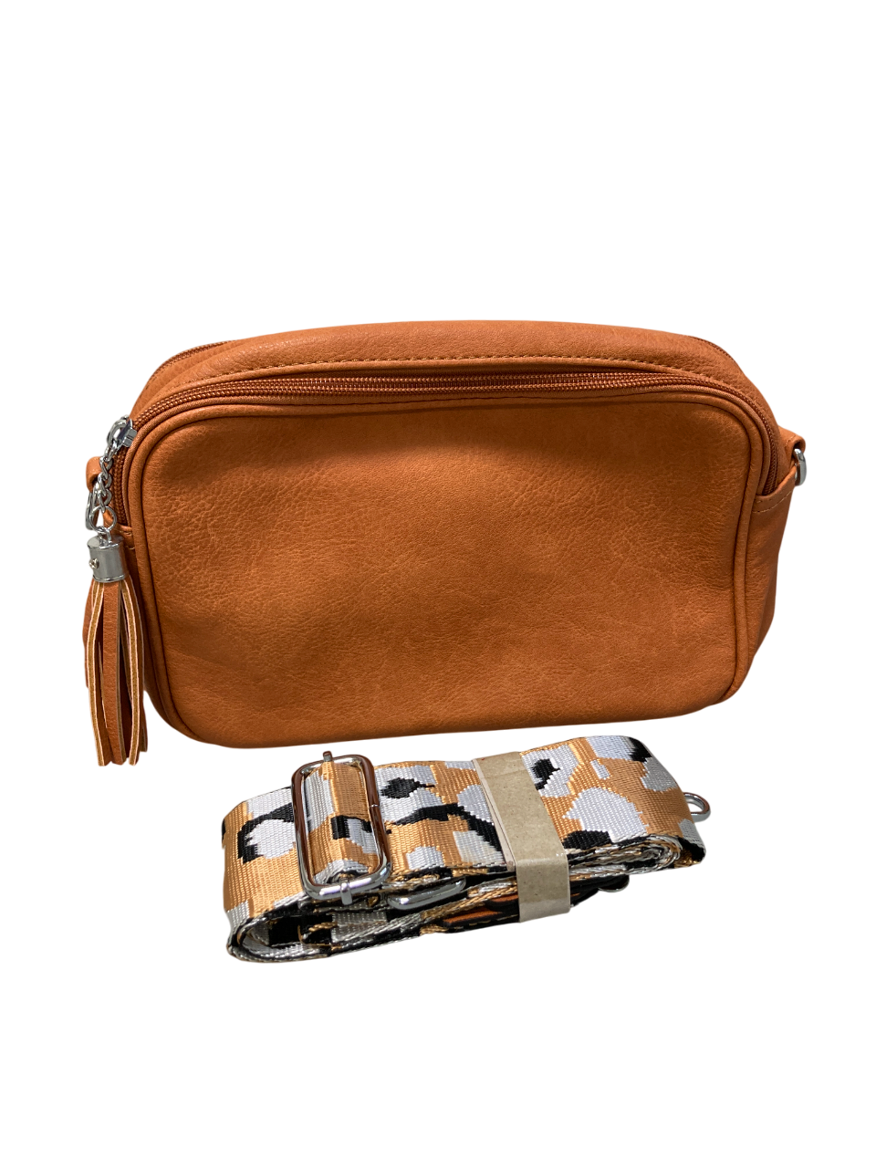 Dámská crossbody kabelka - hořčicová